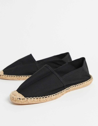 Espadrille diegos noir unisexe - espadrille,