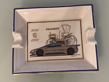 Automobilia Automobile cendrier porcelaine Peugeot Oxia 1890/1990