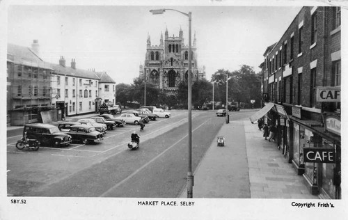 Selby england market place - england,
