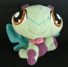 L99. DOUDOU PELUCHE LITTLEST PETSHOP LPS VIP PAPILLON vert bleu violet 17cm TBE