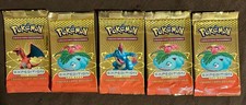 Lot 5 booster pokemon italian