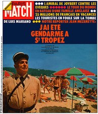 Paris Match n°1264 ★ 28 juillet 1973 ★ Luis Mariano ★ Gendarme à Saint-Tropez ★