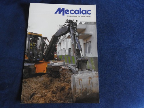 Catalogue mecalac msx pelle - 12,