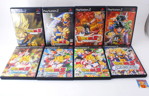 Lot sony ps2 dragon ball - 8,
