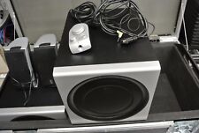 4 X Logitech Z2300 Haut-parleur système  200 w 2.1 THX PC en fly case tbe