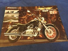 catalogue depliant moto honda shadow 125 1999