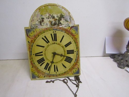 Ancienne horloge bois - en,
