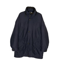 Veste parka vintage homme Baracuta bleu marine