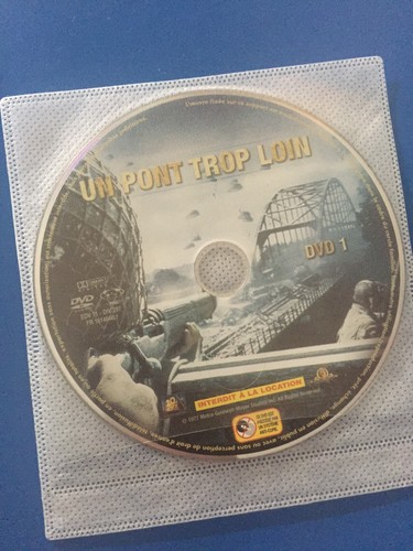 Pont trop loin - un, dvd
