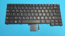 Clavier Tchèque Dell Latitude 12 7000 E7240 14 7000 E7440 068V91 Rétroéclairé