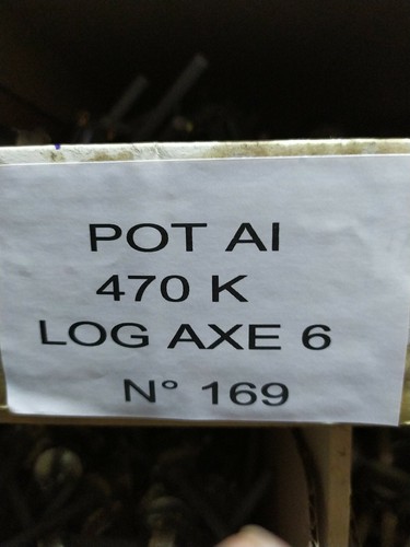 470 potentiomètre pot avec - ,