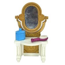 Playmobil coiffeuse dorée/blanche miroir peigne médiéval messieurs