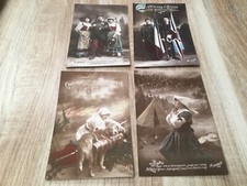 LOT DE 4 CARTES POSTALES