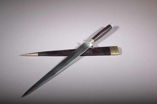 Stylet corse manche ébène - manche, en