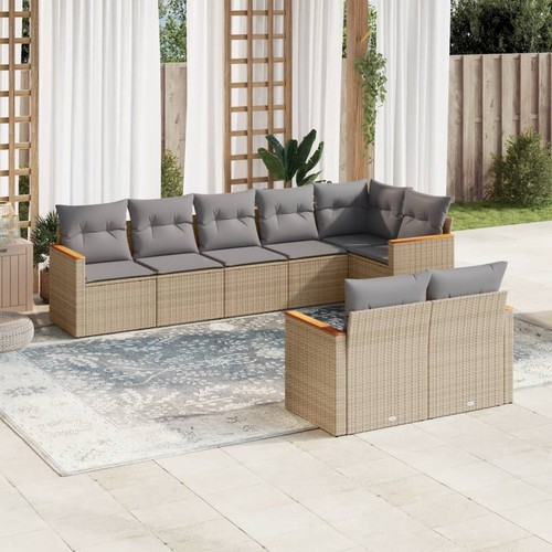 Salon jardin avec coussins - salon,