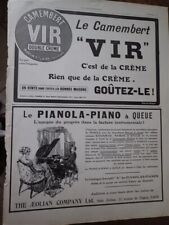 Camembert VIR + piano à queue