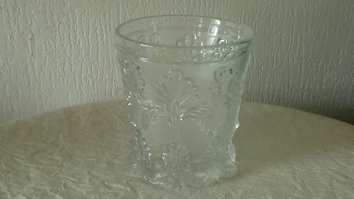 Vase violette cristal - vase, a