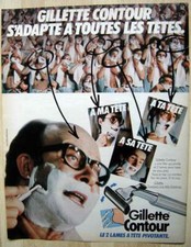 Publicité Papier - Rasoir