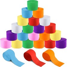 72 Rolls Crepe Streamers Roll