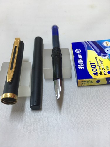 Waterman black matt metal - waterman, gold
