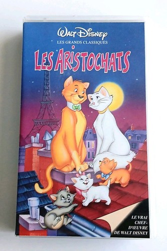 Les aristochats cassette vhs - les,