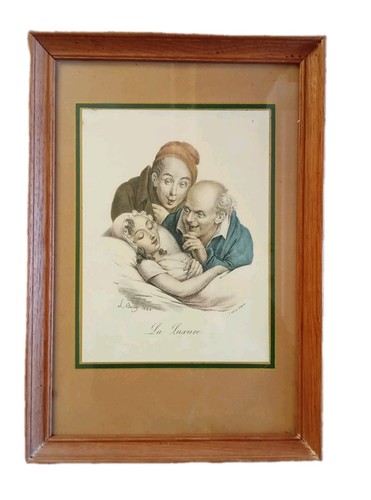 Ancienne gravure boilly - gravure, la