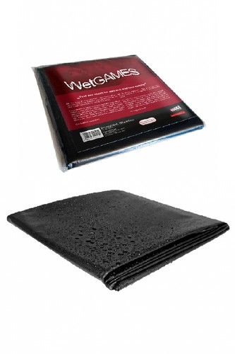 Drap vinyle noir wetgames - drap,