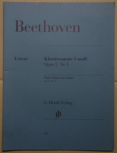 Klaviersonate moll opus 2 - opus,