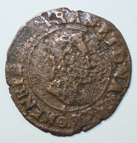 Henri double tournois 1594 - henri,