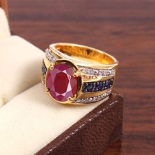 Chauffé Rubis Et Saphir