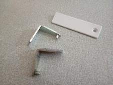 Cache Serrure Porte Charnière Platine Axe Acier Clip Sèche-linge Vedette VSF8523