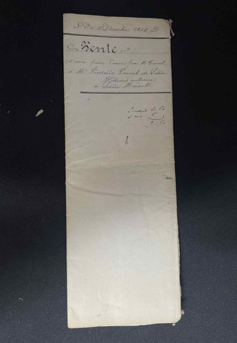 Vieux papier ancien acte civil - papier,