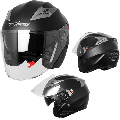 Demi jet casque visière pare - casque,