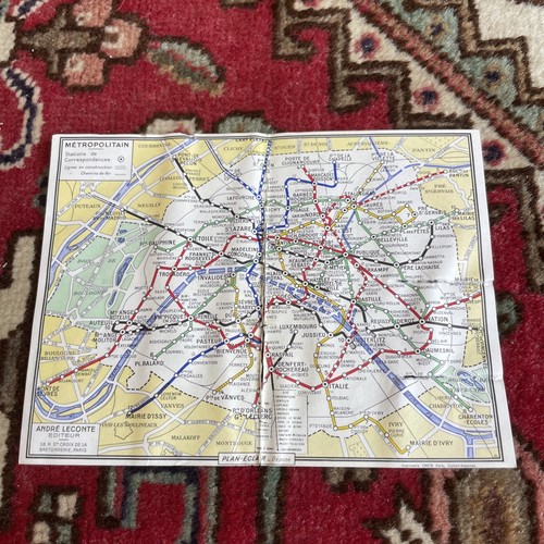 Paris carte métro - carte,