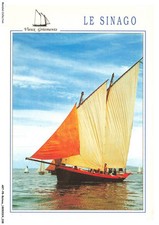 ARTP8-0521-BATEAU - vieux gréement - le sinago