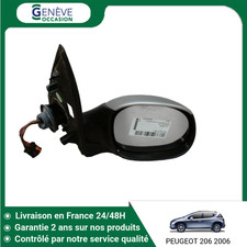 🇫🇷 RETROVISEUR EXTERIEUR ELECTRIQUE DROIT PEUGEOT 206 ➤8154JF ♻️