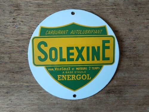 Plaque solexine émaillée - solexine, ©