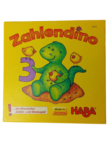 Haba zahlendino jeu educatif - jeu,