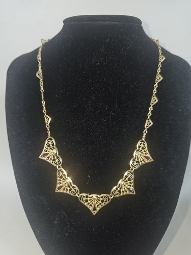 Collier draperie xixeme - collier,