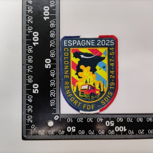 Ecussons pompiers renfort - ecussons,