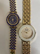 Set de 2 montres pour femmes 2 strass  4648