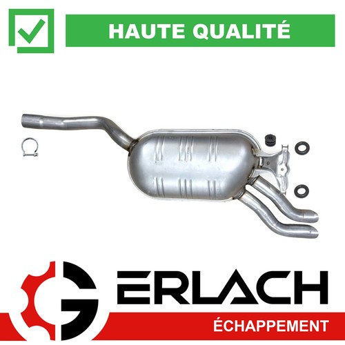 Silencieux arriere pour