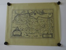 ANTIQUE WORLD'S MAP NOVA