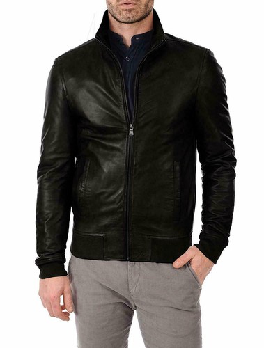Manteau blouson motard noir - blouson,