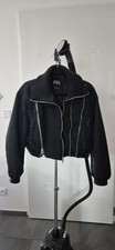 Veste courte ZARA noire – coupe bomber / oversize – taille XS
