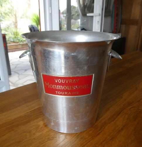 Seau champagne aluminium - champagne, en