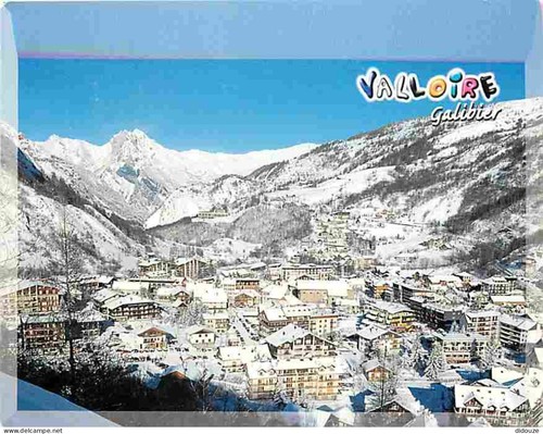 Carte postale valloire - postale,