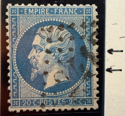 Timbre empire dentelé - empire,