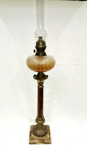 Grande lampe pétrole - lampe,