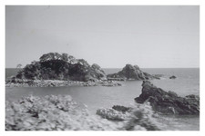 Japon, Shirahama, Ilots sur un coin de la baie, Tirage vintage, 1961 Photo prise
